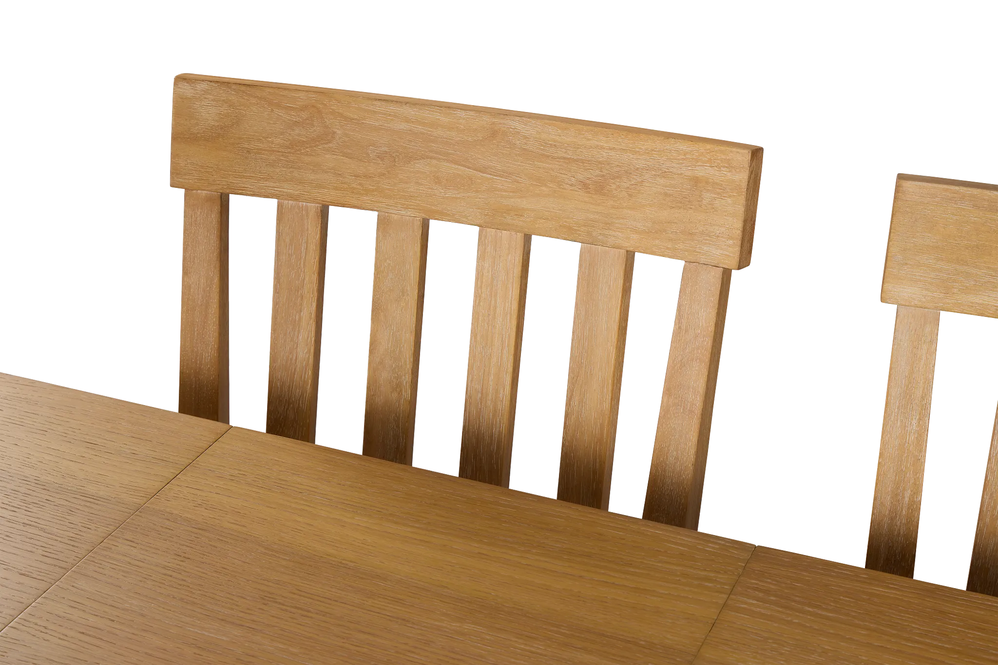 Nantucket Two-tone Light Tone Trestle Table & 4 Light Tone Chairs