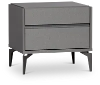 Oslo Gray Nightstand
