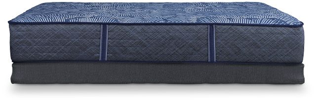 Serta Perfect Sleeper Cobalt Calm Extra Firm Low-profile Mattress Set