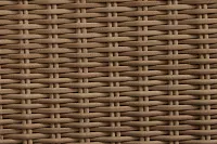 Montecito Light Tone Large Ottoman With Light Blue Cushions