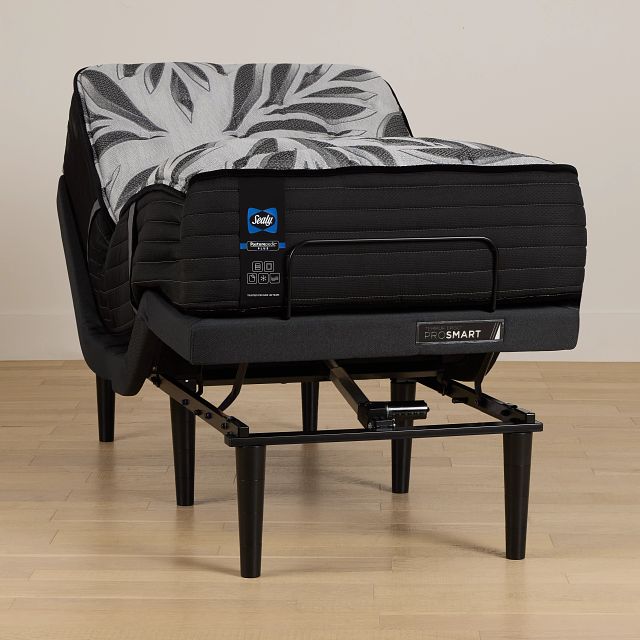 Sealy Posturepedic Plus Exuberant Ii 15" Ultra Plsh Ergo Prosmart Adjustable Mattress Set