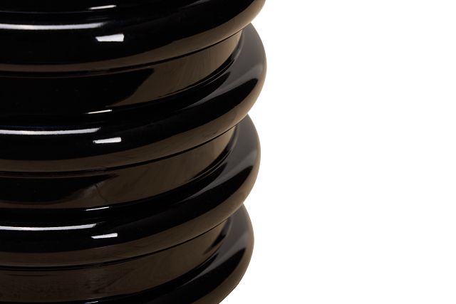 Aysu Black Large Vase