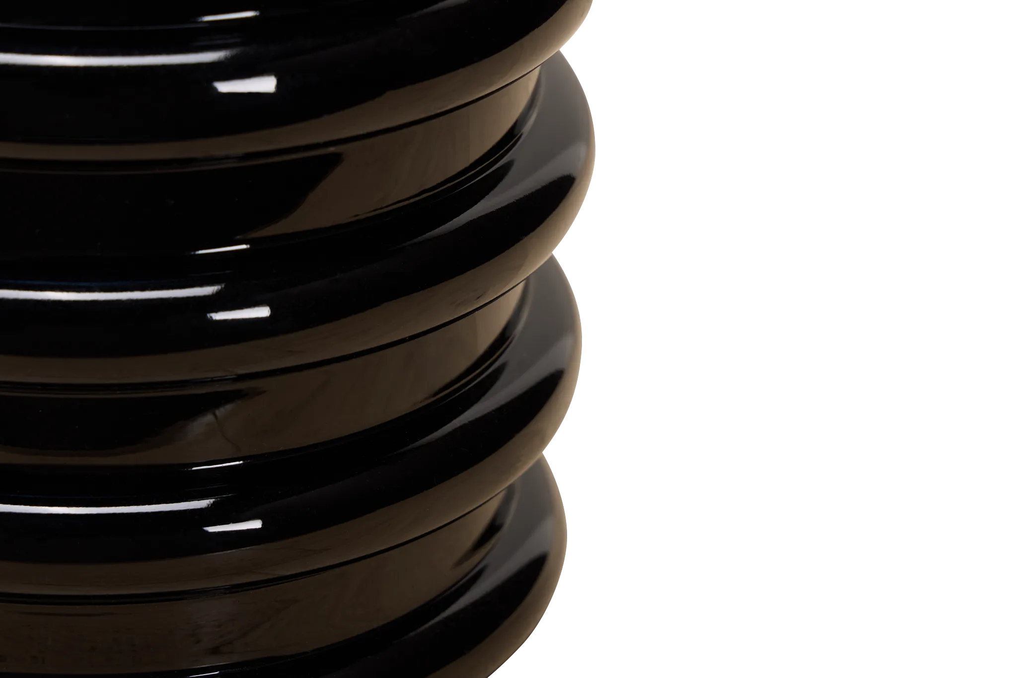 Aysu Black Large Vase