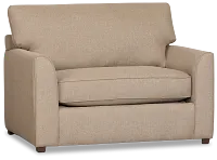 Tate Brown Fabric Cooling Memory Foam Sleeper