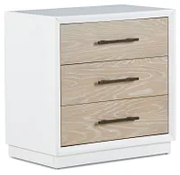 Boca Grande Two-tone 3-drawer Nightstand