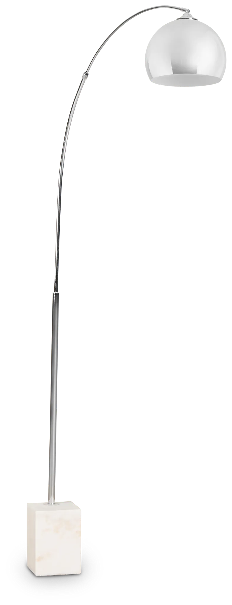 Kadee Silver Arc Floor Lamp