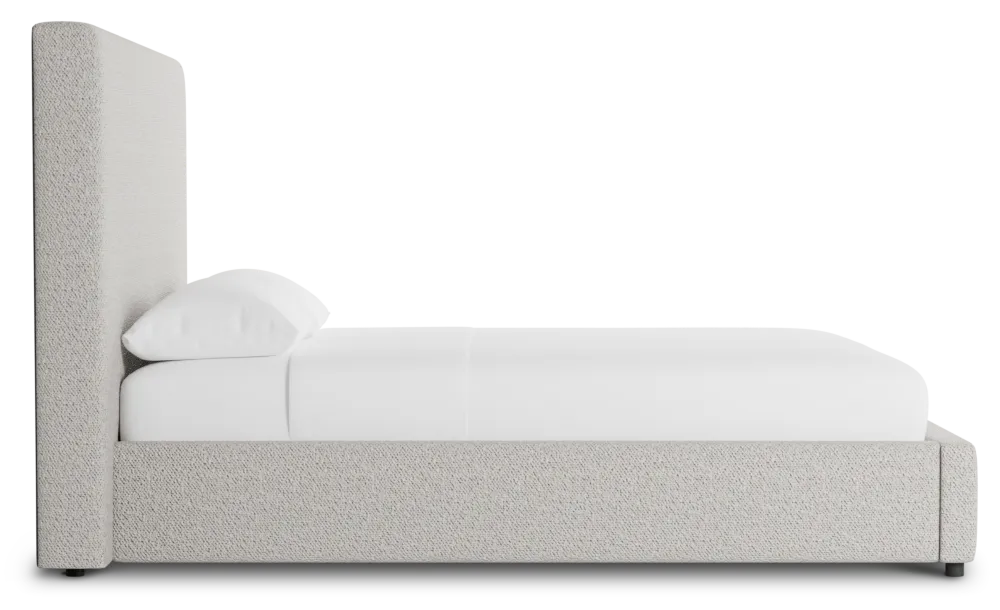 Grayton Gellar 54" Upholstered Platform Bed