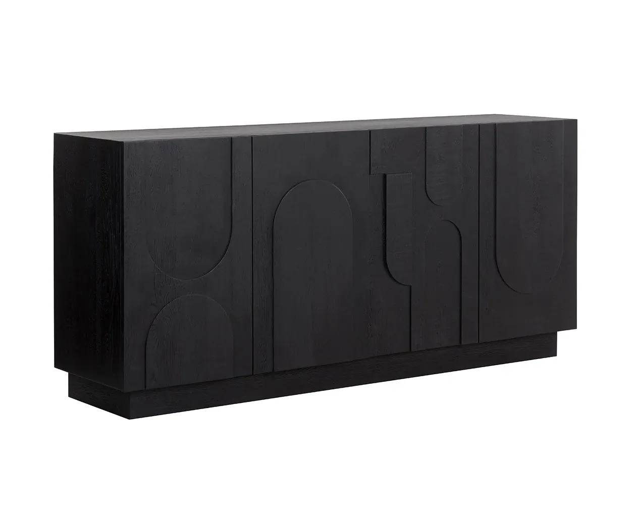 Cahlin Black Sideboard
