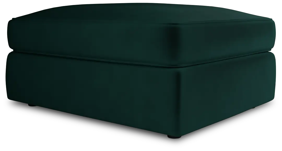 Siesta Joya Green Fabric Ottoman Siesta Joya Green Fabric Ottoman