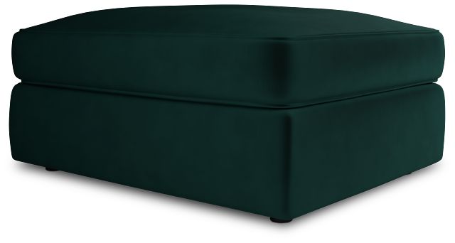 Siesta Joya Green Fabric Ottoman