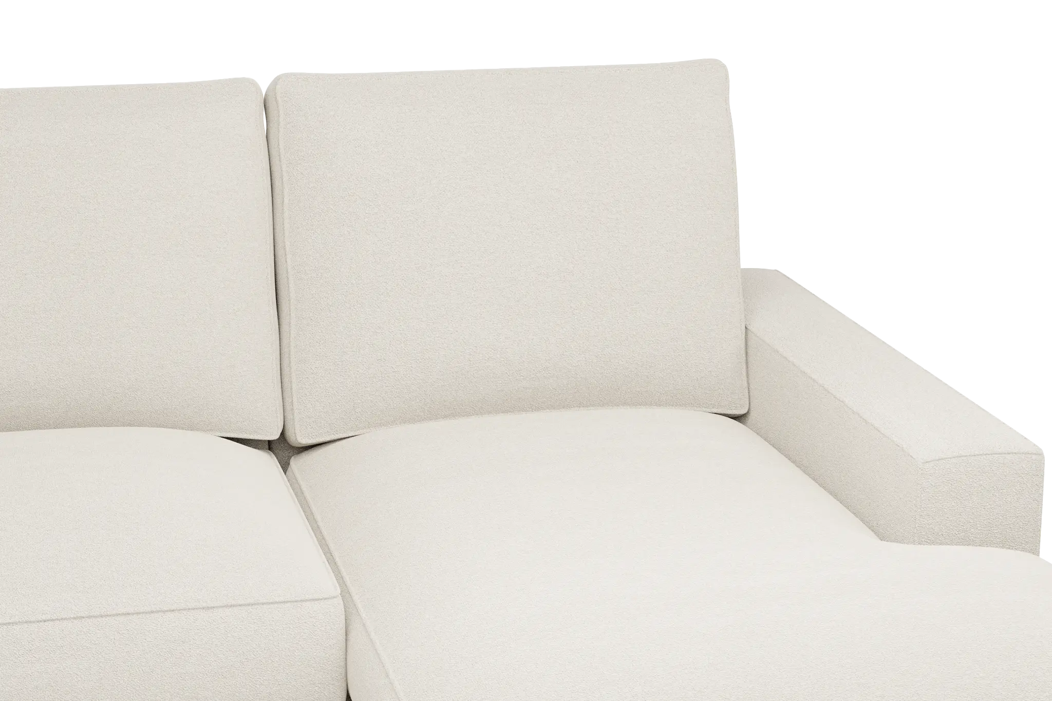Edgewater Elite Ivory Medium Right Chaise Sectional Edgewater Elite Ivory Medium Right Chaise Sectional