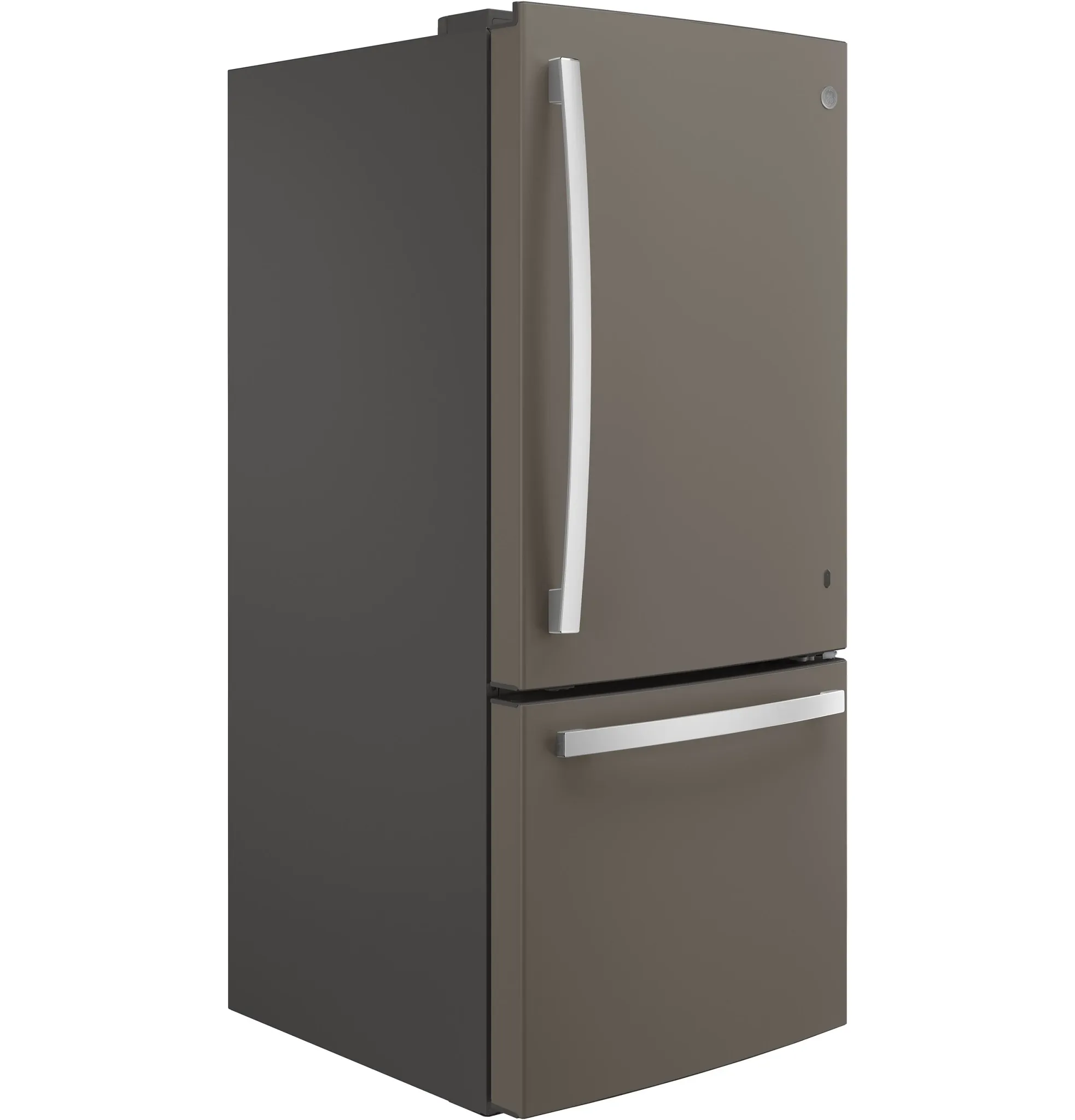 Ge 21 Series Slate Bottom Freezer Refrigerator
