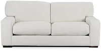 Veronica 90" White Down Sofa