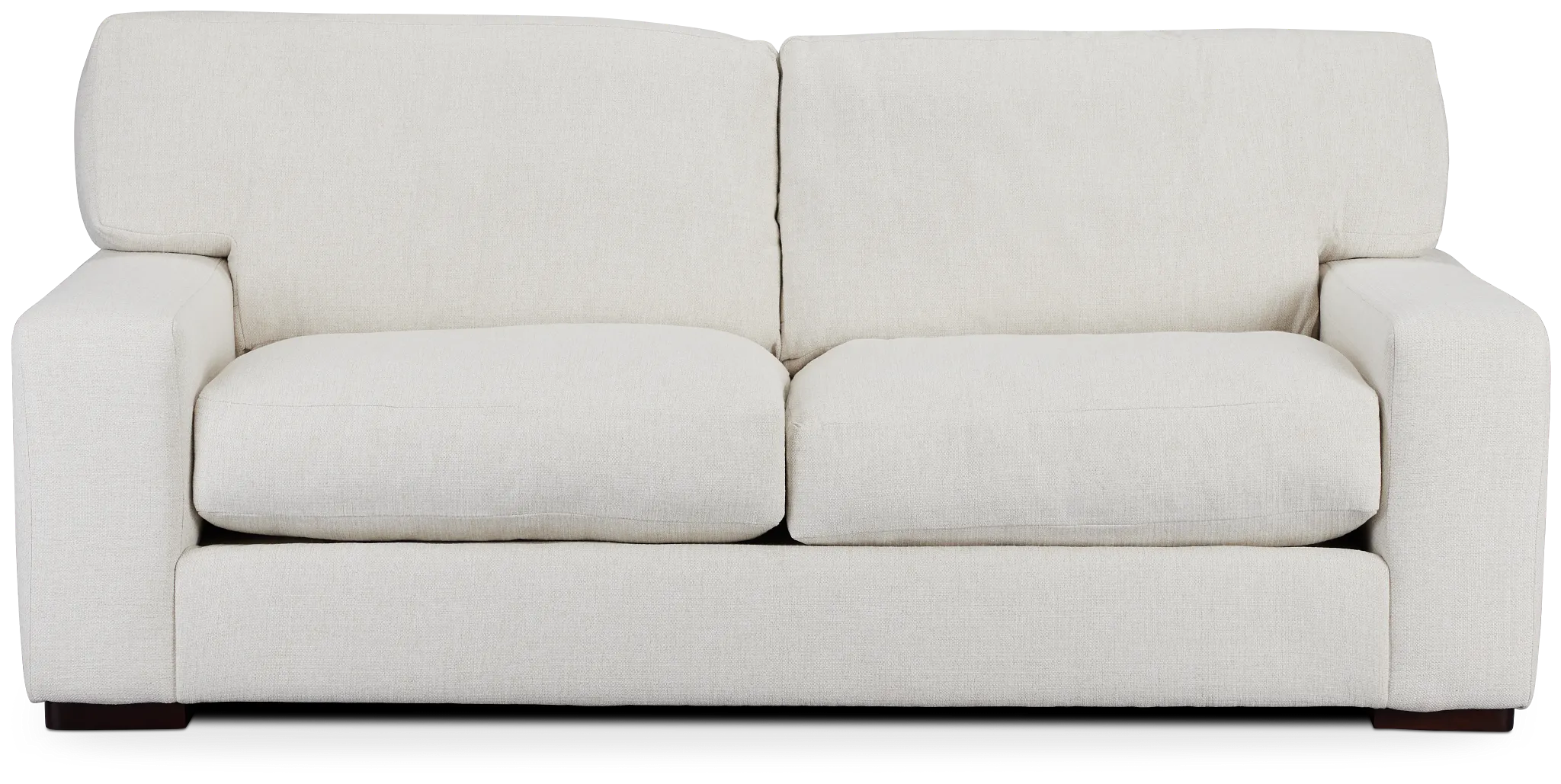 Veronica 90" White Down Sofa