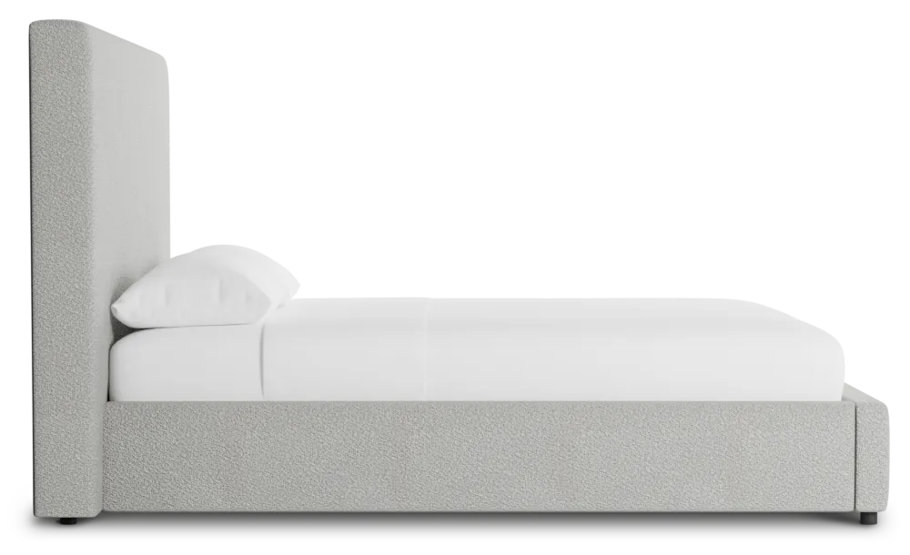 Grayton Sutton 54" Upholstered Platform Bed