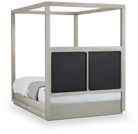 Madden Light Tone Uph Canopy Bed