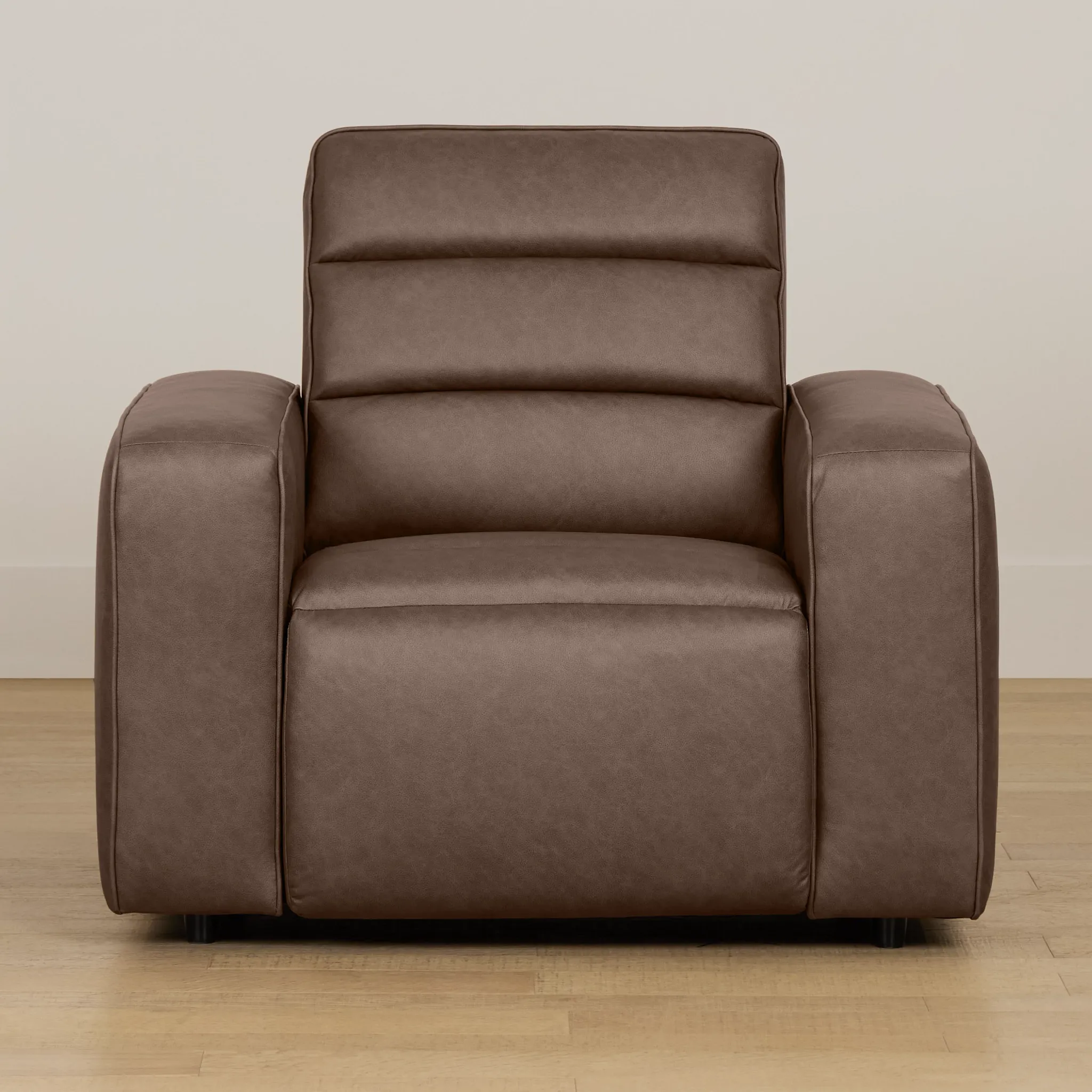 Sawyer Dark Brown Micro Power Recliner