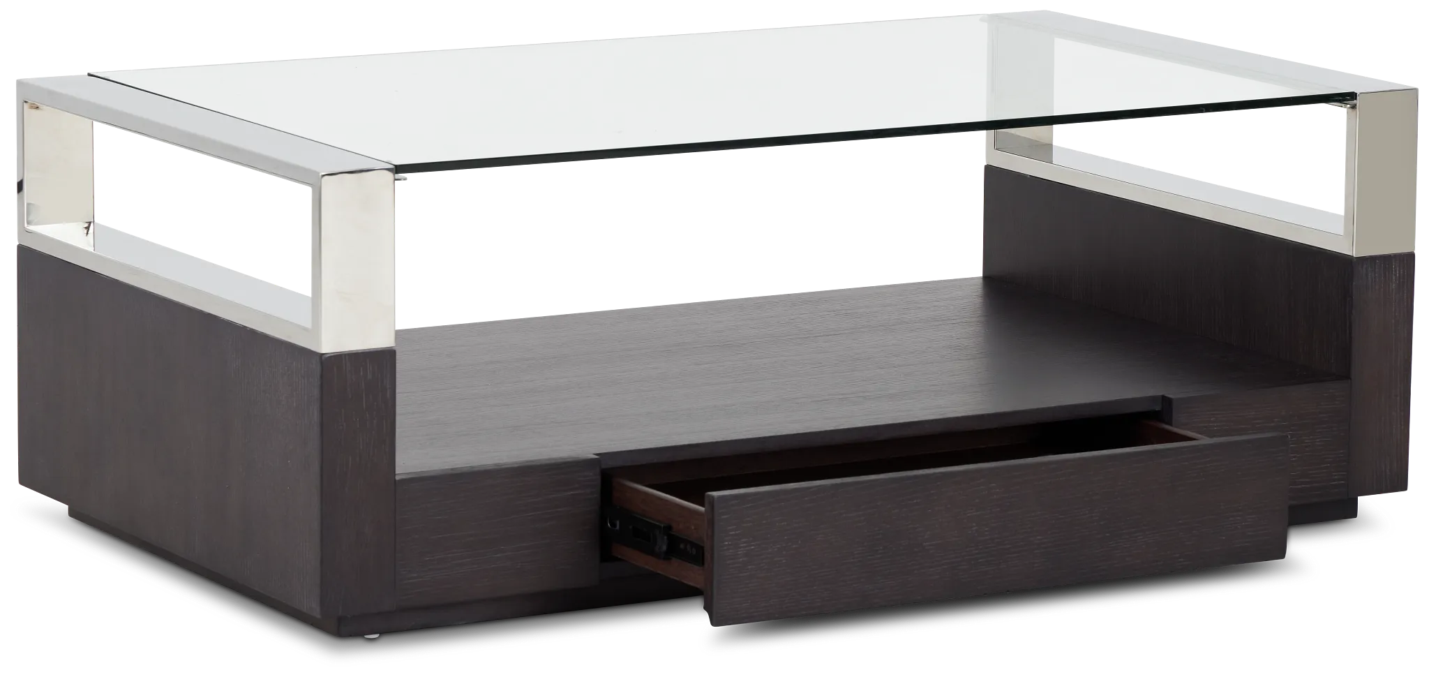 Remus Dark Tone Storage Rectangular Coffee Table