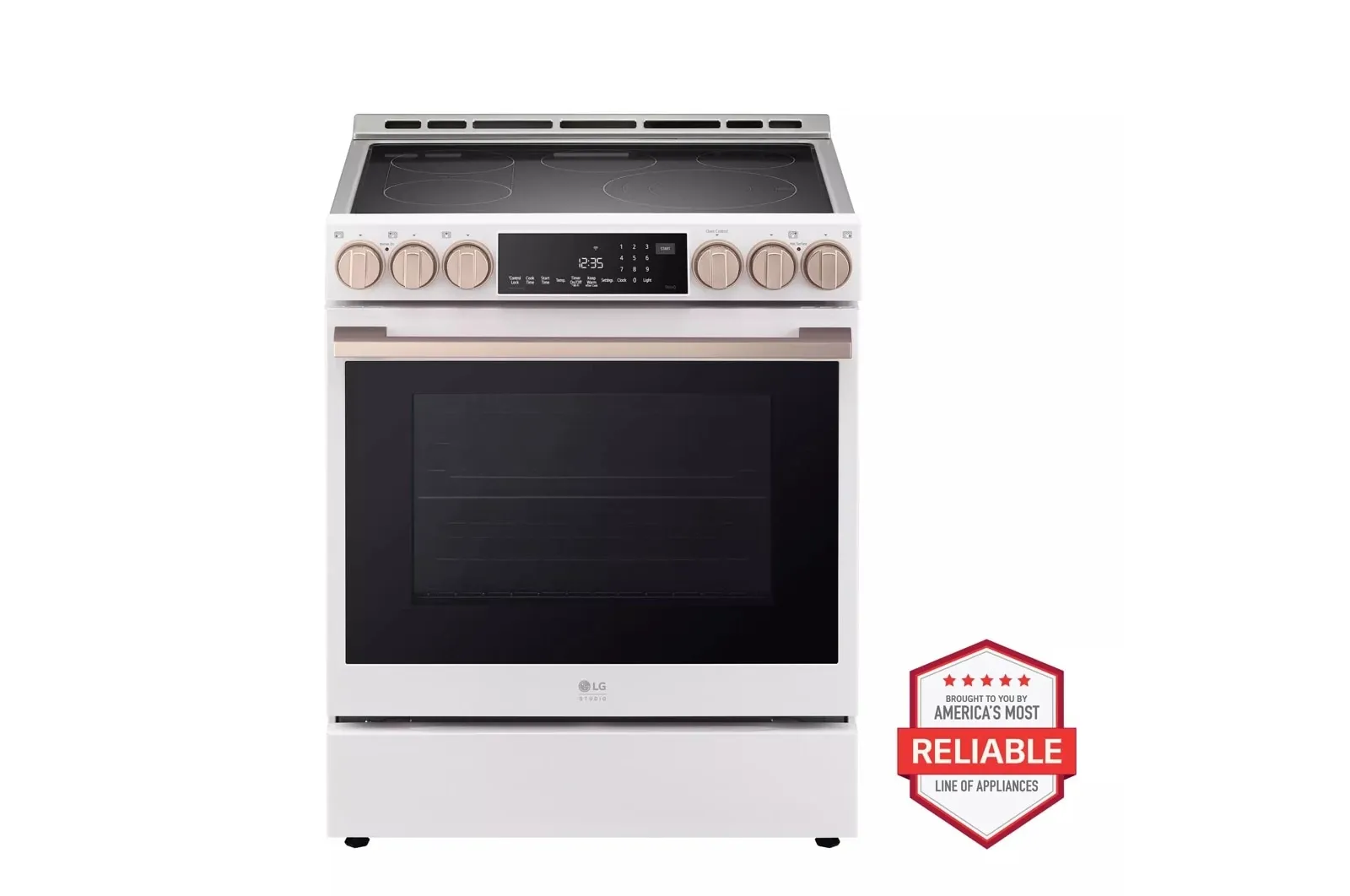Lg 6338 Series White Electric Range