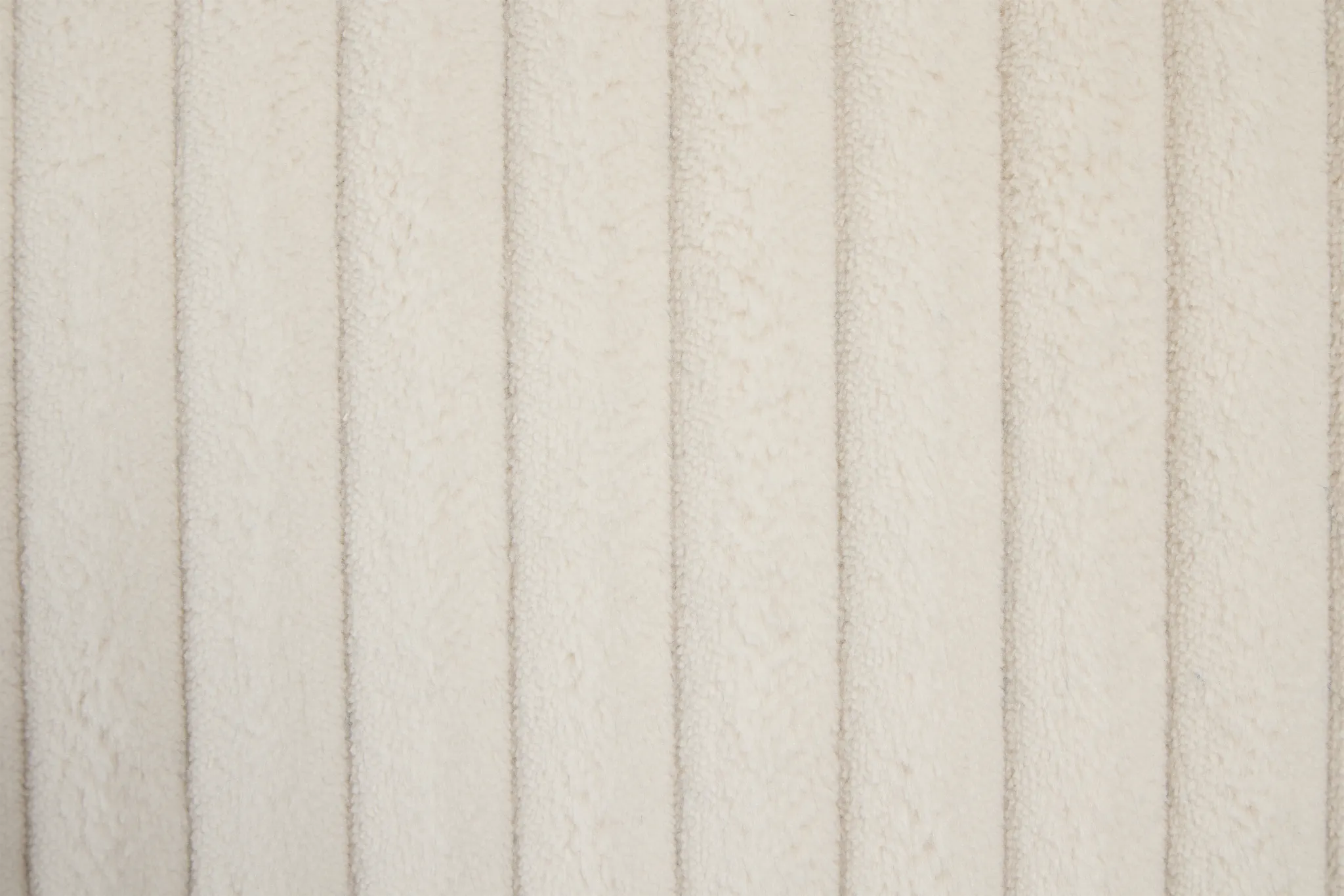 Charlie Ivory Fabric Small Two-arm Sectional