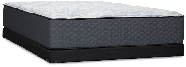 Kevin Charles By Sealy Signature Extra Firm Low-profile Mattress Set