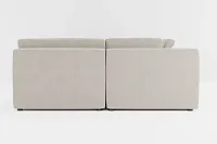 Destin Revenue Beige Fabric 8-piece Pit Sectional