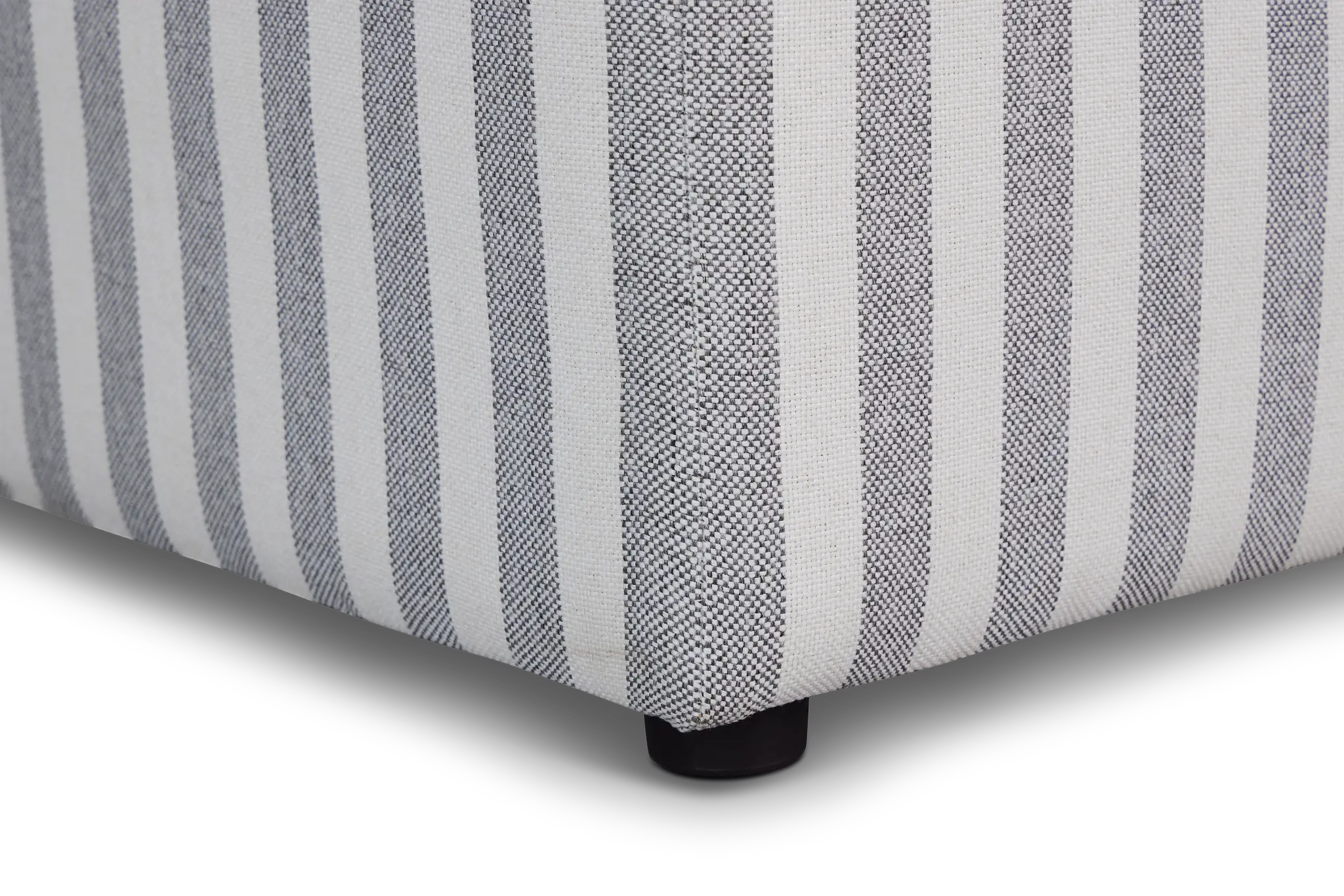 Destin Sea Lane Dark Gray Fabric Armless Chair Destin Sea Lane Dark Gray Fabric Armless Chair