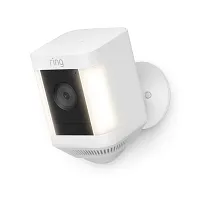 Ring Spotlight Cam Plus Battery White Outdoor Security Cameras