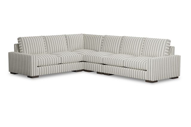 Edgewater Sea Lane Dark Gray Medium Two-arm Sectional