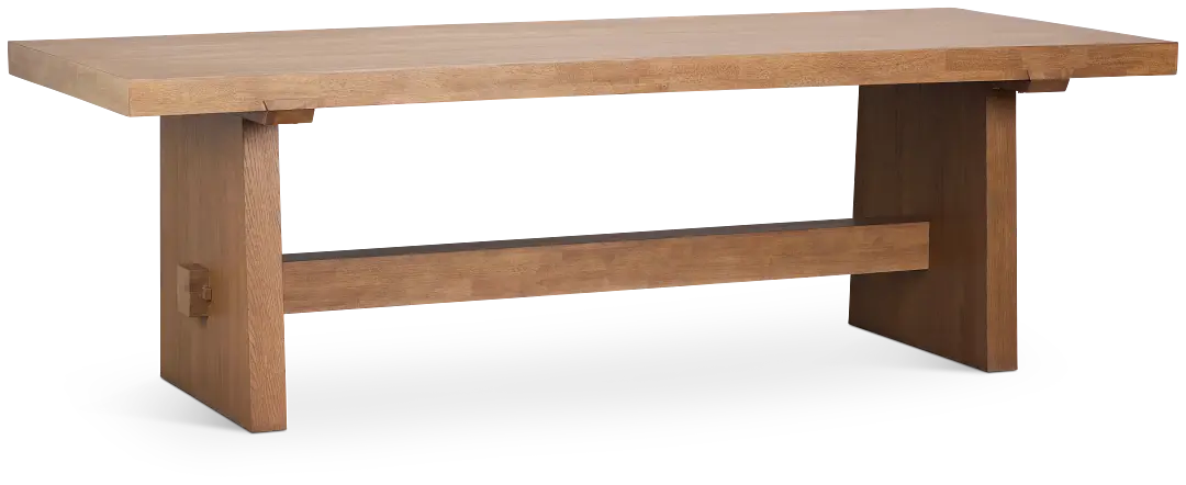 Provo Mid Tone Trestle Table Provo Mid Tone Trestle Table