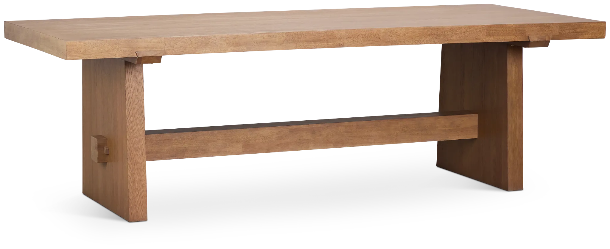 Provo Mid Tone Trestle Table