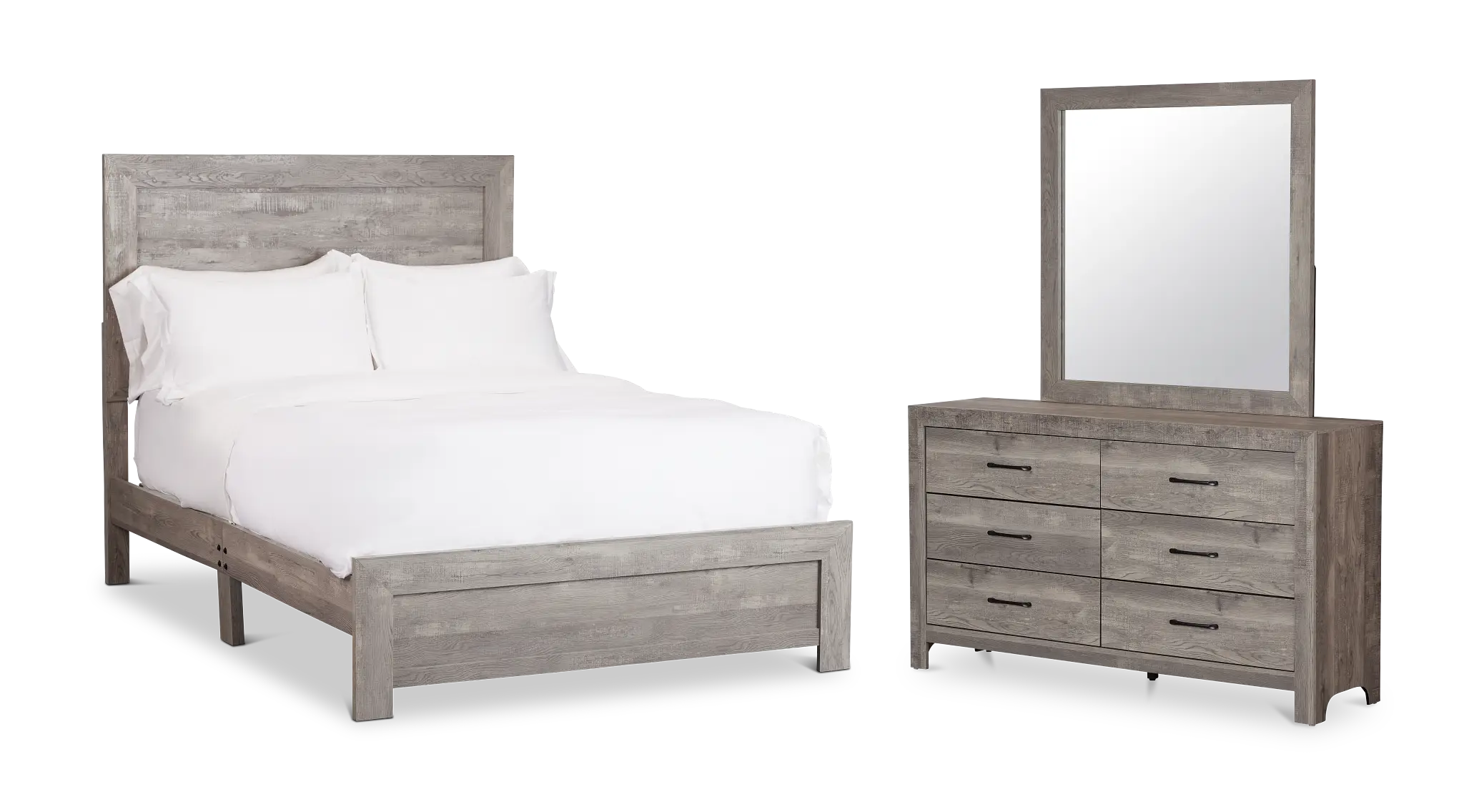 Ollie Gray Panel Bedroom Ollie Gray Panel Bedroom
