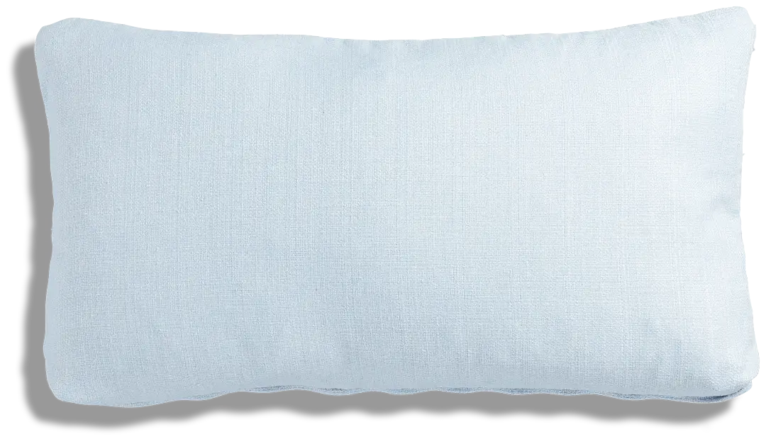 Zeke Light Blue Lumbar Accent Pillow Zeke Light Blue Lumbar Accent Pillow