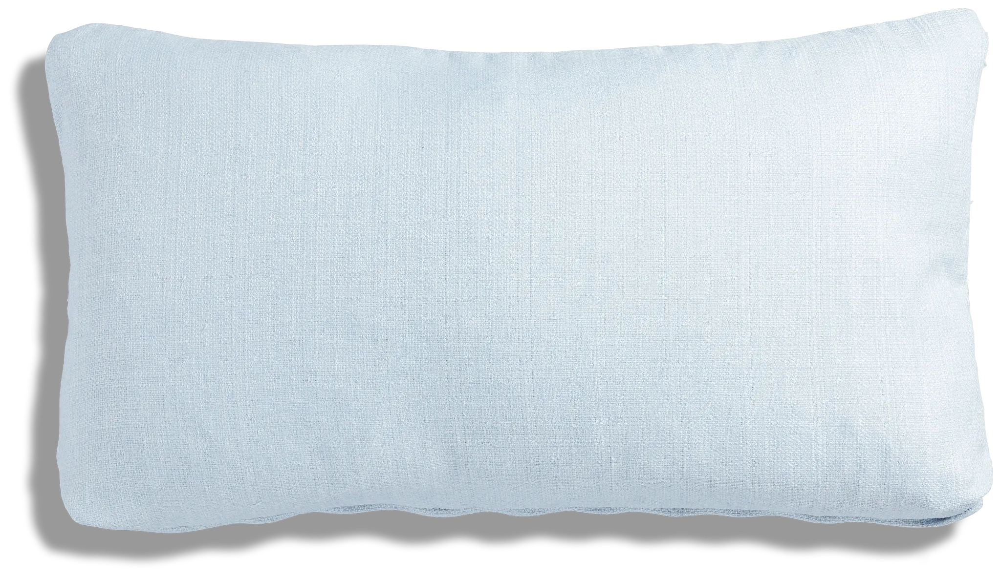 Zeke Light Blue Lumbar Accent Pillow