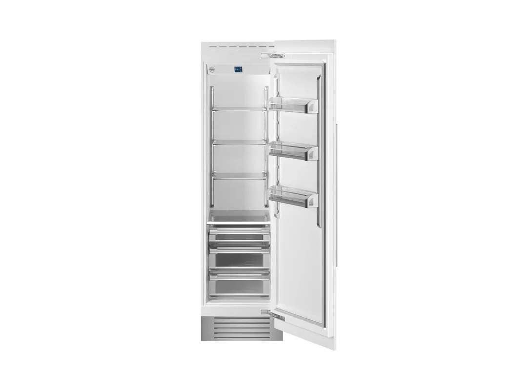 Bertazzoni 24 Series Panel Ready Rt Hinge Built In Column Freezer