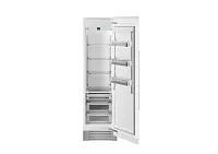 Bertazzoni 24 Series Panel Ready Rt Hinge Built In Column Freezer