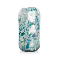 Poppy Teal Vase
