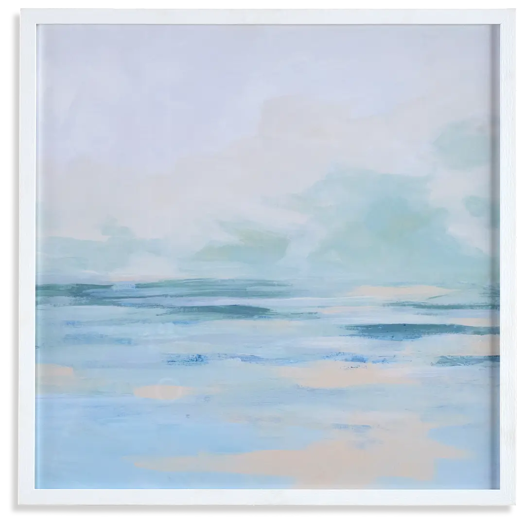 Calmo White Framed Wall Art Calmo White Framed Wall Art