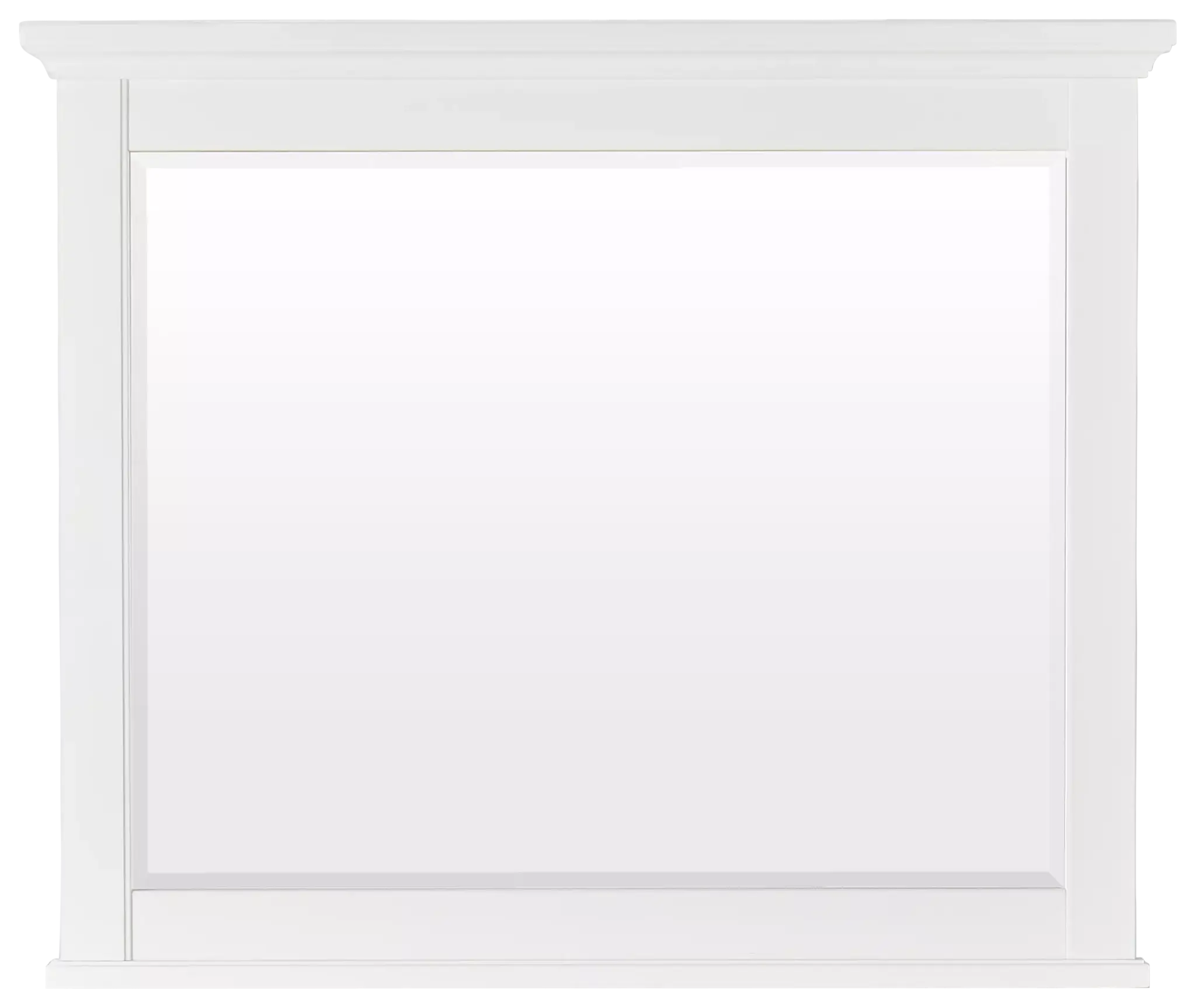 Bungalow Ivory Large Landscape Mirror Bungalow Ivory Large Landscape Mirror