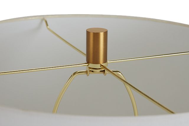 Annie White Terrazzo Table Lamp