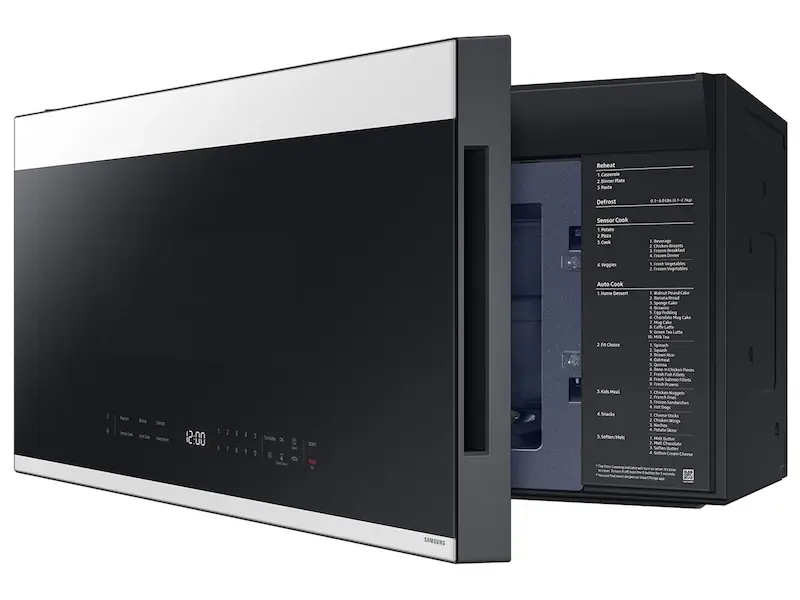 Samsung Bespoke Series White Over-the-range Microwave Samsung Bespoke Series White Over-the-range Microwave