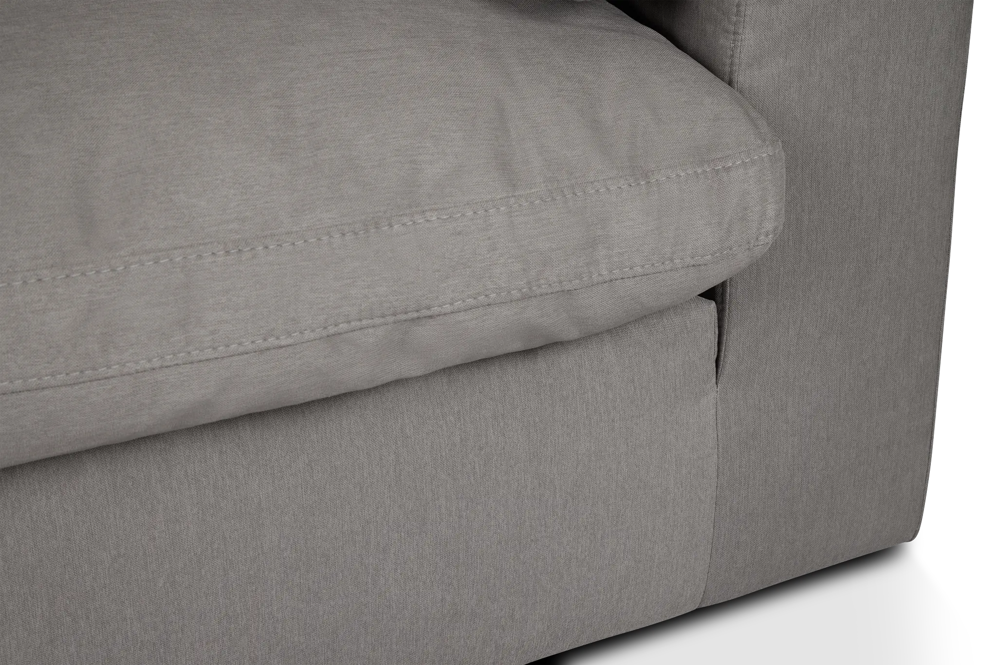 Nixon Light Gray Fabric Corner Chair Nixon Light Gray Fabric Corner Chair