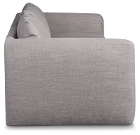 Serena Gray Fabric 3-piece Modular Sofa