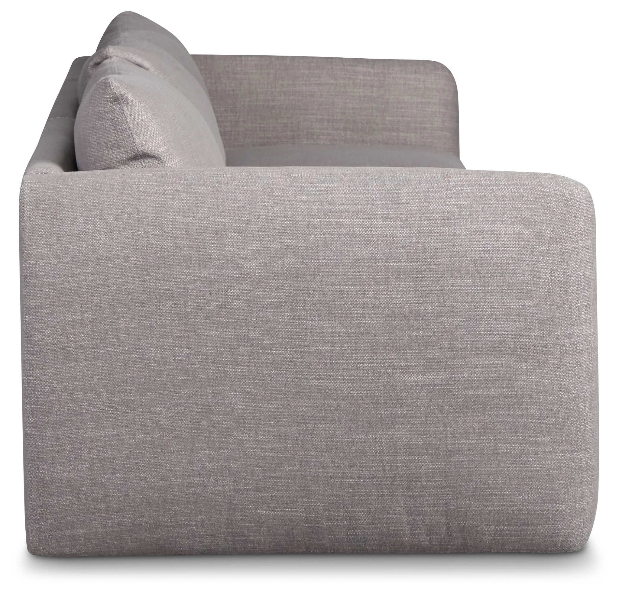 Serena Gray Fabric 3-piece Modular Sofa