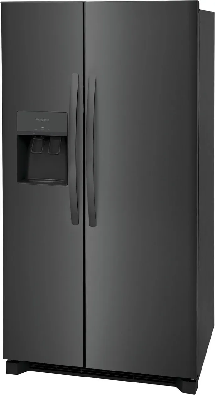 Frigidaire 2623 Series Black Stnl Steel Side By Side Refrigerator