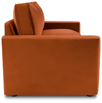 Siesta Joya Orange Fabric Loveseat