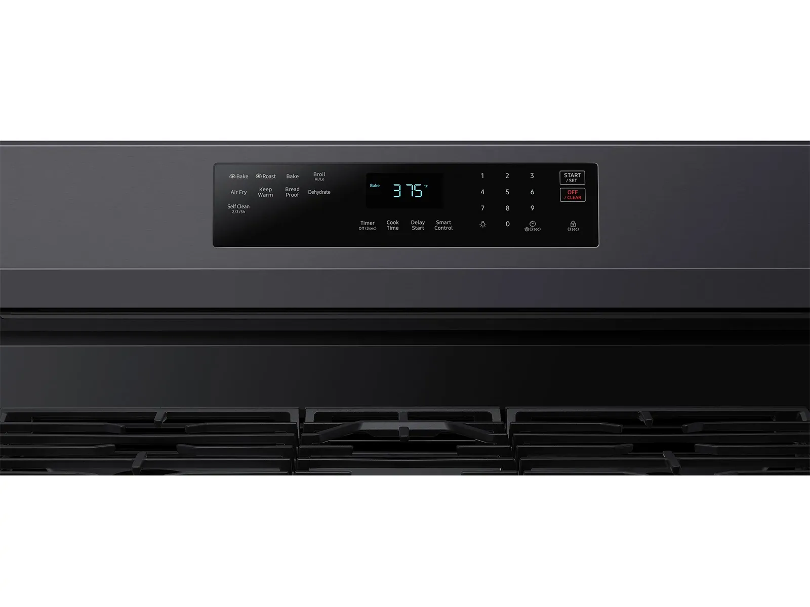 Samsung 6511 Series Black Gas Range