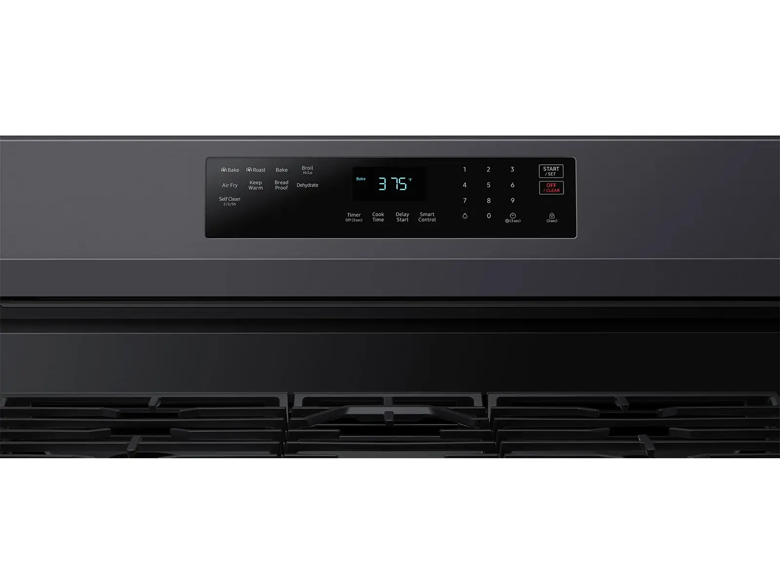 Samsung 6511 Series Black Gas Range Samsung 6511 Series Black Gas Range