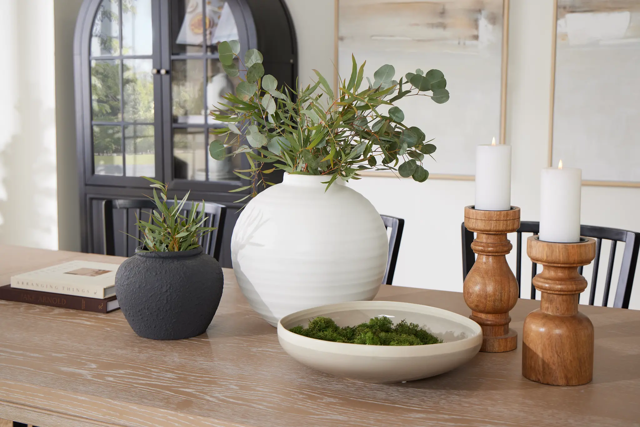 Leila White Small Vase Leila White Small Vase