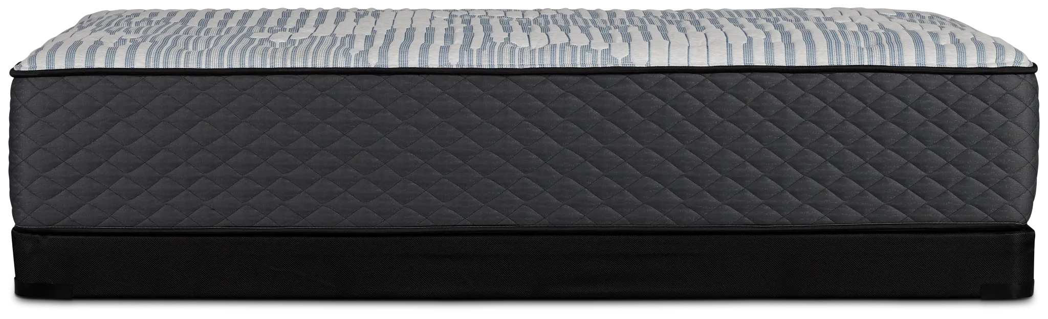 Kevin Charles By Sealy Signature Extra Firm Low-profile Mattress Set